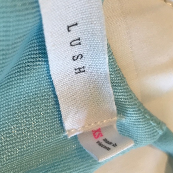 Light Blue Short Formal Dress - Picture 6 of 6